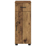 Bathroom Cabinet with Drawer with Door Old Wood 30 x 35 x 80 cm 883332