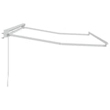 Awning Frame Manual Adjustable White 3.5 x 2 m Steel 42002524