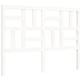 Bed Frame without Mattress White 140x200 cm Solid Wood Pine 3193077