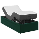 Electric Adjustable Bed Frame Forest Green 190 x 100 x 33.5 cm 42037353