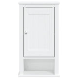 Bathroom Wall Cabinet BERG White 40x27x71.5 cm Solid Wood Pine 358548