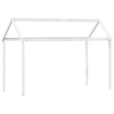 High Sleeper Bed without Mattress White 75x190 cm Small Single Solid Wood Pine 3282142