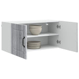 Wall Cabinet PORTO Grey Sonoma 80 x 31 x 40 cm Engineered Wood 885291