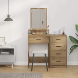 Dressing Table Artisan Oak 50 x 41 x 140 cm Engineered Wood 865135