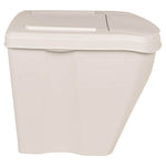 Stackable Garbage Bin Boxes 3 pcs White 75 L Polypropylene 152199