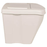 Stackable Garbage Bin Boxes 3 pcs White 75 L Polypropylene 152199