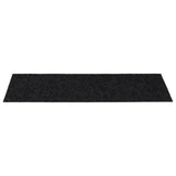 Stair Mats Self-adhesive 15 pcs 60x25 cm Black Rectangular 326914