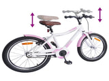 Kids Bike 18 Inches for 5-7 Years Old Light Pink 42009561