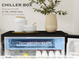 91L Freestanding Under-Counter Fridge with Lock - Black T3398P329906