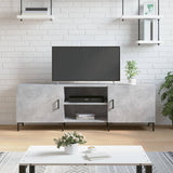 TV Cabinet Concrete Grey 150x30x50 cm Engineered Wood 829104