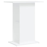 Aquarium Stand White 60.5x36x72.5 cm Engineered Wood 833639