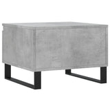 Coffee Tables 2 pcs Concrete Grey 50x46x35 cm Engineered Wood 830885