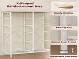 Chest of Ten Fabric Drawers - Natural Wood Finish T3398P377780