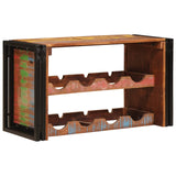Wine Rack Brown 80 x 45 x 33 cm Solid Reclaimed Wood 4104759