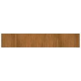 Rug Rectangular Brown70x400 cm Bamboo 376884