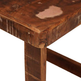 Nesting Tables 2 pcs Brown 46 x 46 x 45 cm Solid Reclaim Wood 4104558