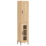 Highboard Sonoma Oak 34.5x34x180 cm Engineered Wood 3200396