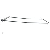 Awning Frame Manual Anthracite 450 x 350 cm Aluminium 313246
