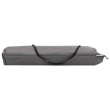 Sun Lounger Grey 47762