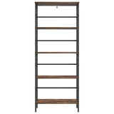 Bookshelf Smoked Oak 60 x 29.5 x 149 cm Engineered Wood 883930