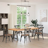 Dining Table Legs A-Shaped 2 pcs Anthracite 70x cm Steel 4012854