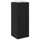 Wall Mounted Cabinet Black Oak 34.5 x 34 x 90 cm 882444