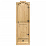 Wardrobe Corona 55x52x170 cm Solid Wood Pine 4002765