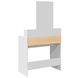 Dressing Table with Mirror White 80x41x144.5 cm 848171