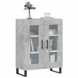 Sideboard Concrete Grey 69.5x34x90 cm Engineered Wood 827816