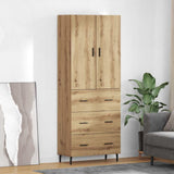 Highboard 2 pcs Artisan Oak 69.5 x 34 x 180 cm Engineered Wood 3415865