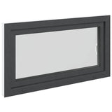 Tilt & Turn Basement Window RISOR 110 x 70 cm PVC and Glass 42047300