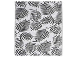 Outdoor Rug ARAKIL Black 140x200 cm PP 317013