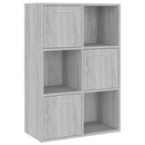 Storage Cabinet Grey Sonoma Engineered wood Medium 815454