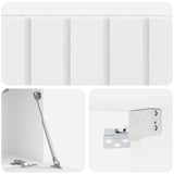 Wall-Mounted TV Cabinet High Gloss White 59.5 x 31 x 30 cm 898369