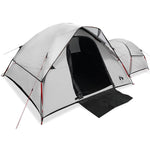 ZNTS Camping Tent 5-Person White Blackout Fabric Waterproof 4009590