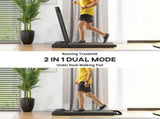 2.5HP Walking Pad, 1-6km/h Folding Treadmill with Remote Control and LED Display for Home Gym T3398P349175