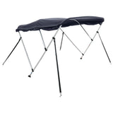 3-bow Bimini Top with Sidewalls 183xx137 cm 94819