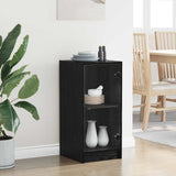 Sideboard Black oak 35 x 37 x 76 cm Engineered wood 882897