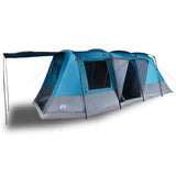 Camping Tent Tunnel 4-Person Blue Waterproof 94629