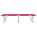 Folding Camping Bed Folding Red 62 x 194 x 42 cm Oxford fabric 42003118