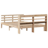 Bed Frame with Headboard without Mattress 140x190 cm 3306845
