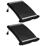 Curved Pool Solar Heating Panels 2 pcs 72.5x46 cm 3095461