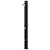Outdoor Solar Shower with Shower Head and Faucet 35 L Black 92942