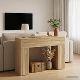 Coffee Table Sonoma Oak 102 x 35 x 75 cm Engineered Wood 899929