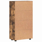 Sideboard FLORIN Smoked Oak 55.5 x 29 x 100 cm Engineered Wood 880256
