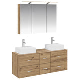 Bathroom Furniture Set 4 pcs Artisan Oak 3406822
