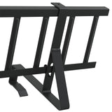 Roof Snow Guard Black 300 x 29.5 x 34.5 cm Steel 42028472