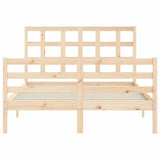 Bed Frame without Mattress Small Double Solid Wood 3193956