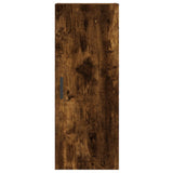 Wall Mounted Cabinet Smoked Oak 34.5x34x90 cm 828865