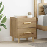 Bed Cabinet 2 pcs Artisan Oak 40 x 35 x 47.5cm Engineered Wood 880552